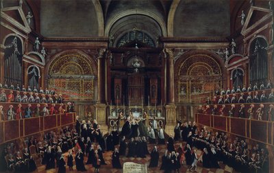The Investiture of a Monarch in San Lorenzo by Gabriele Bella
